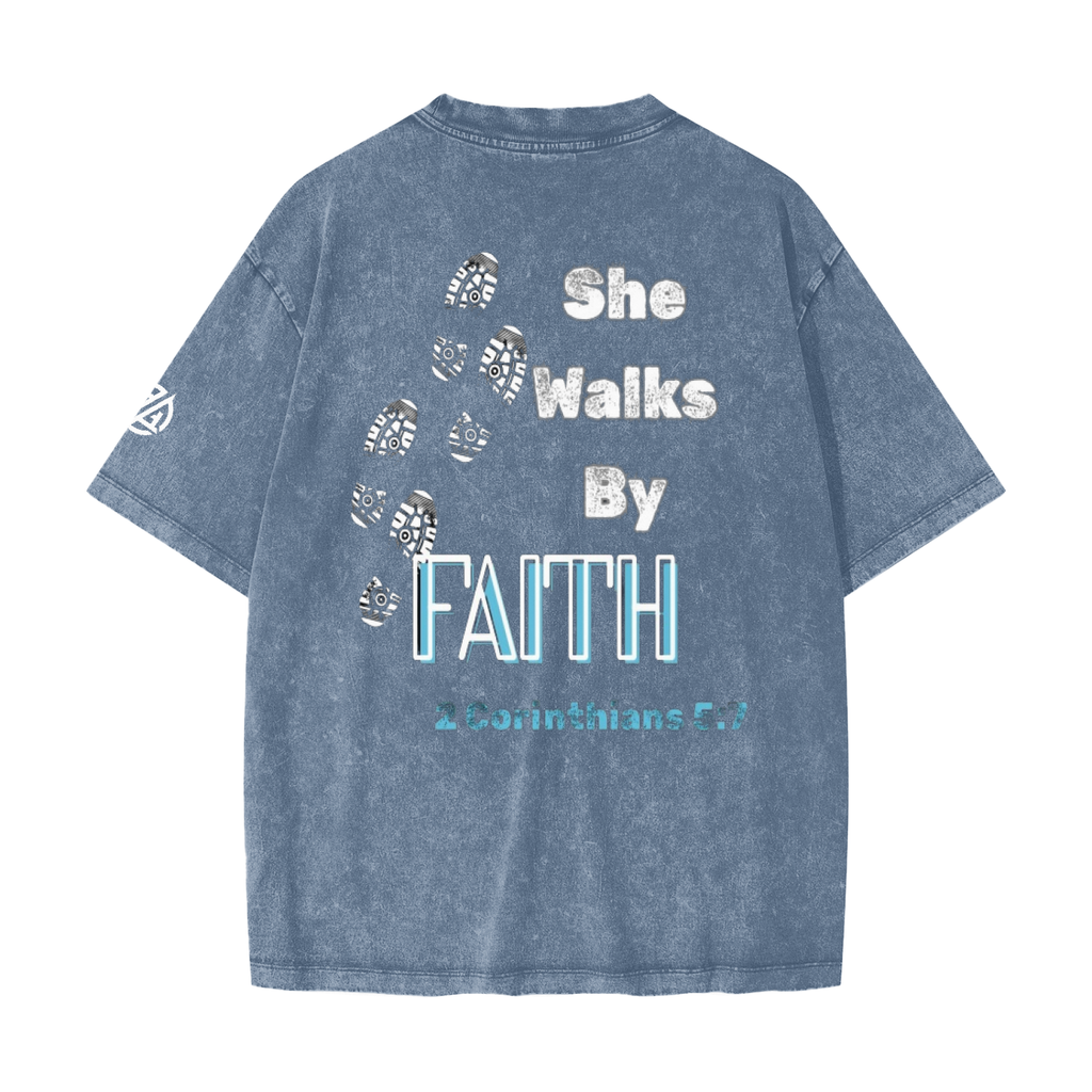 Heavyweight Snow Washed T-Shirt