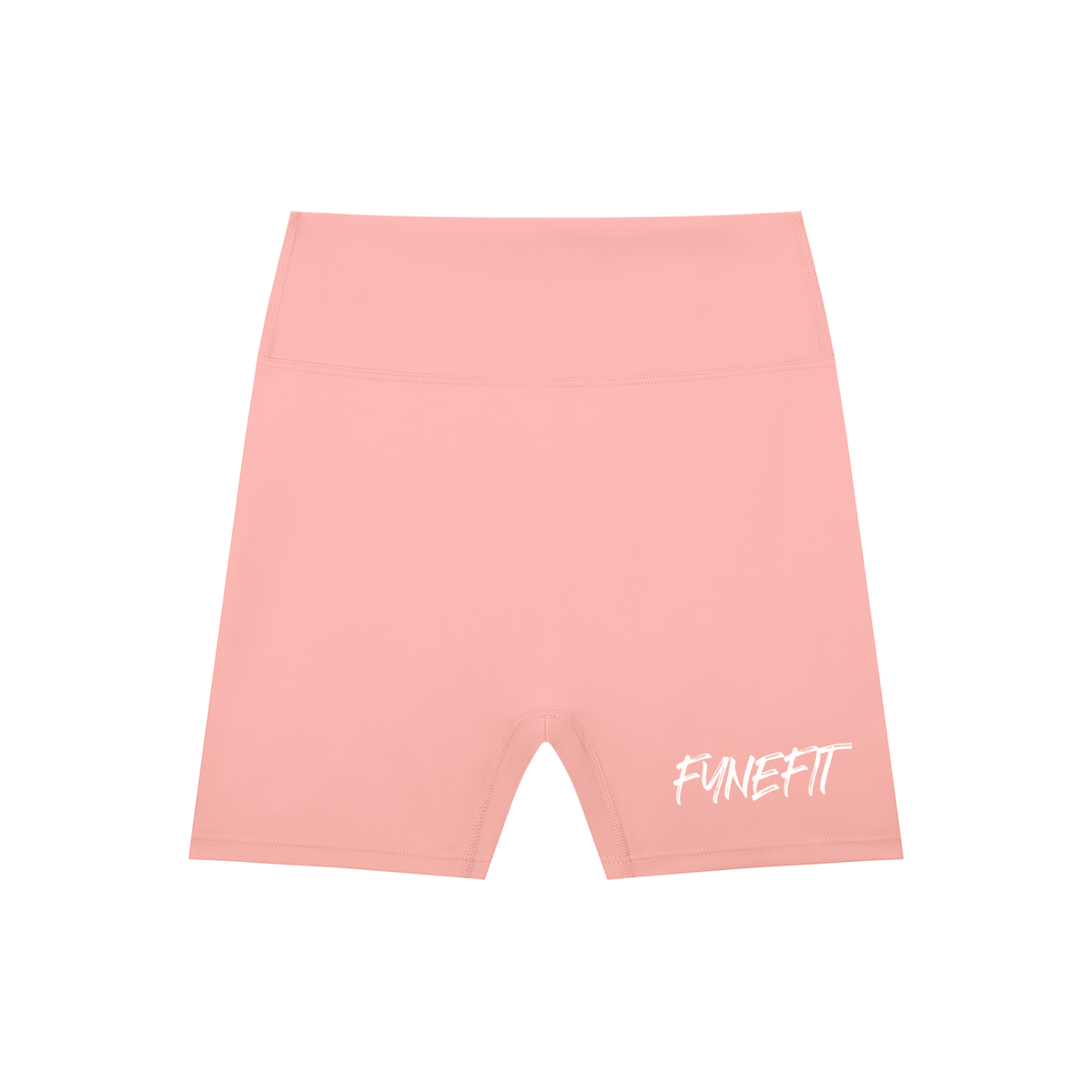 High-Waisted Blend Biker Shorts
