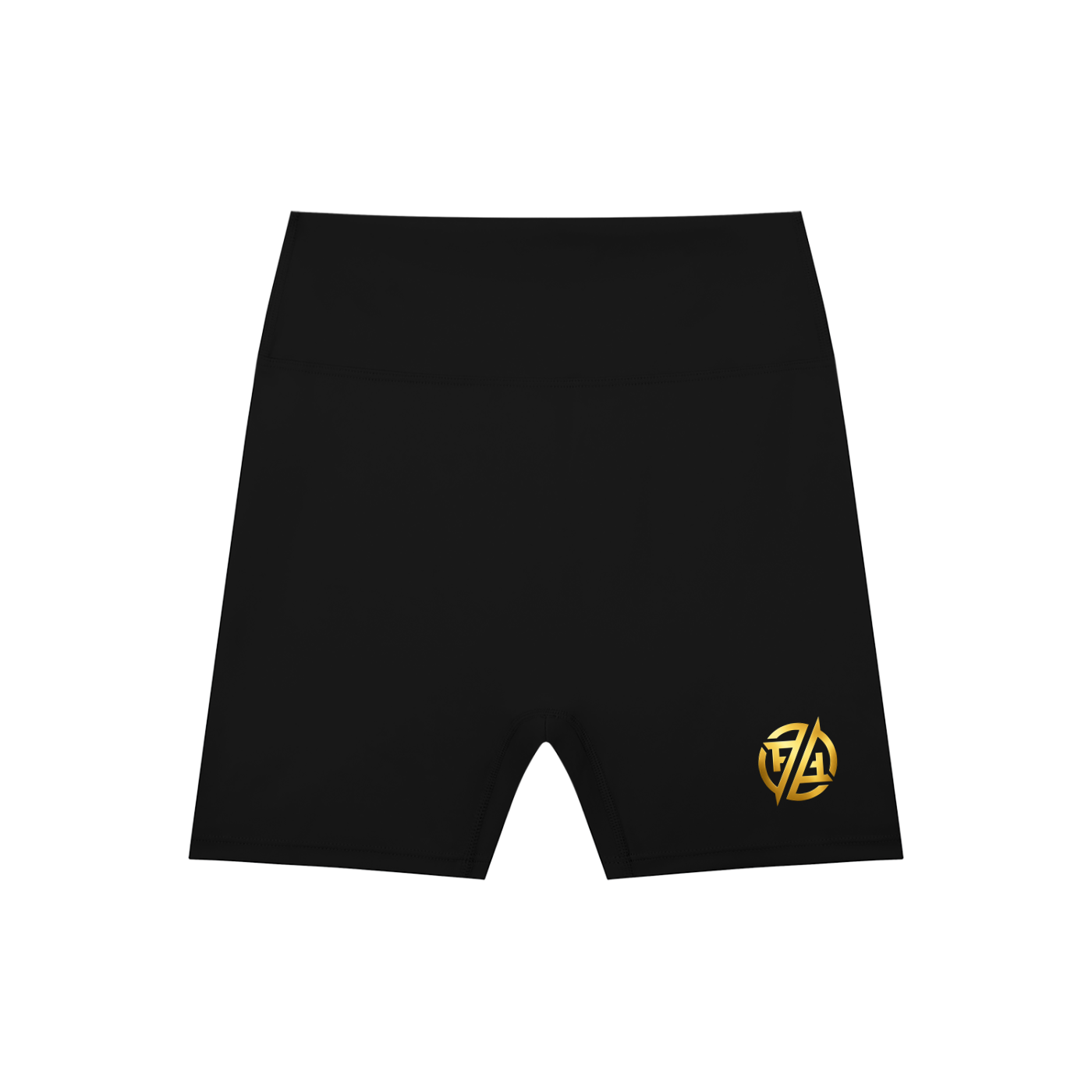 High-Waisted Blend Biker Shorts