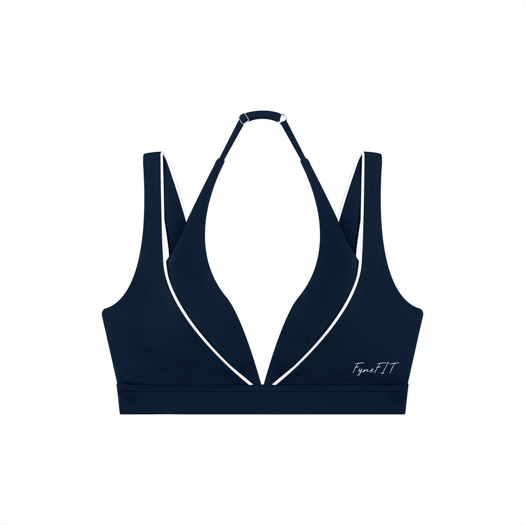 Double Take Halter Neck Yoga Sports Bra