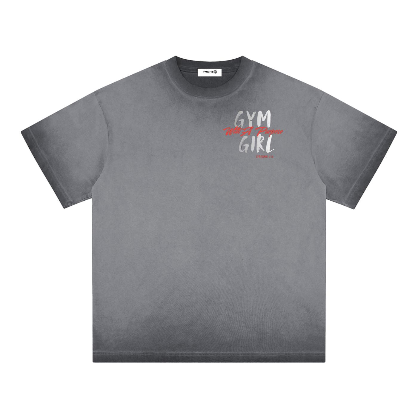 Reverse Dyed Loose Cotton T-Shirt