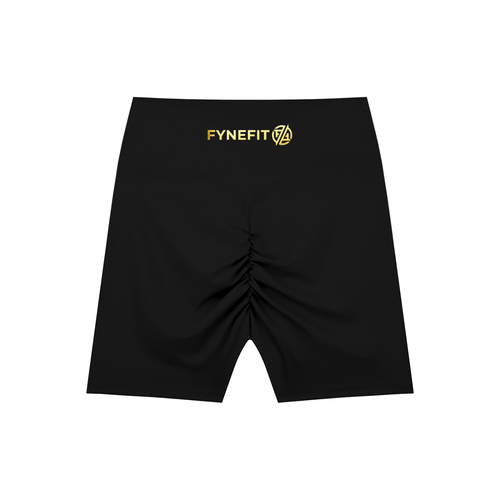 High-Waisted Blend Biker Shorts