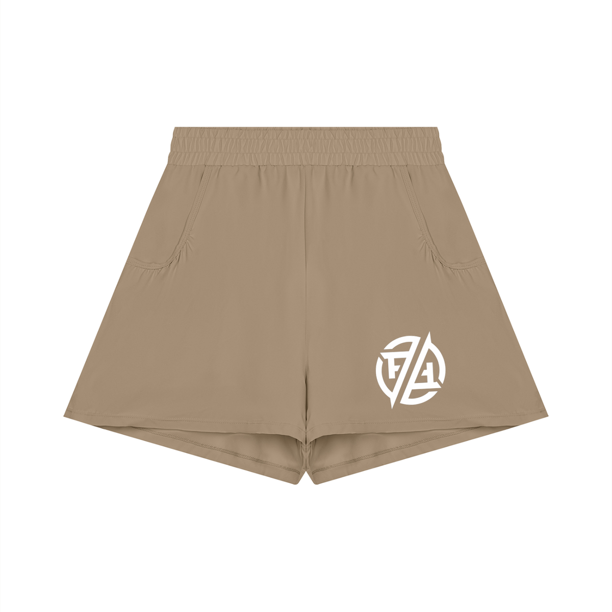 Women's Ruched Yoga Shorts - FyneFIT