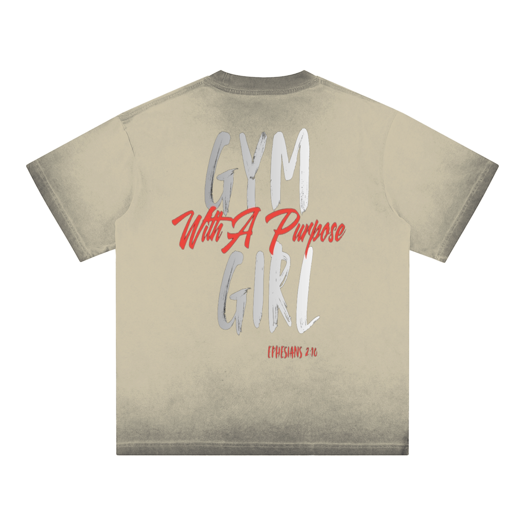 Reverse Dyed Loose Cotton T-Shirt