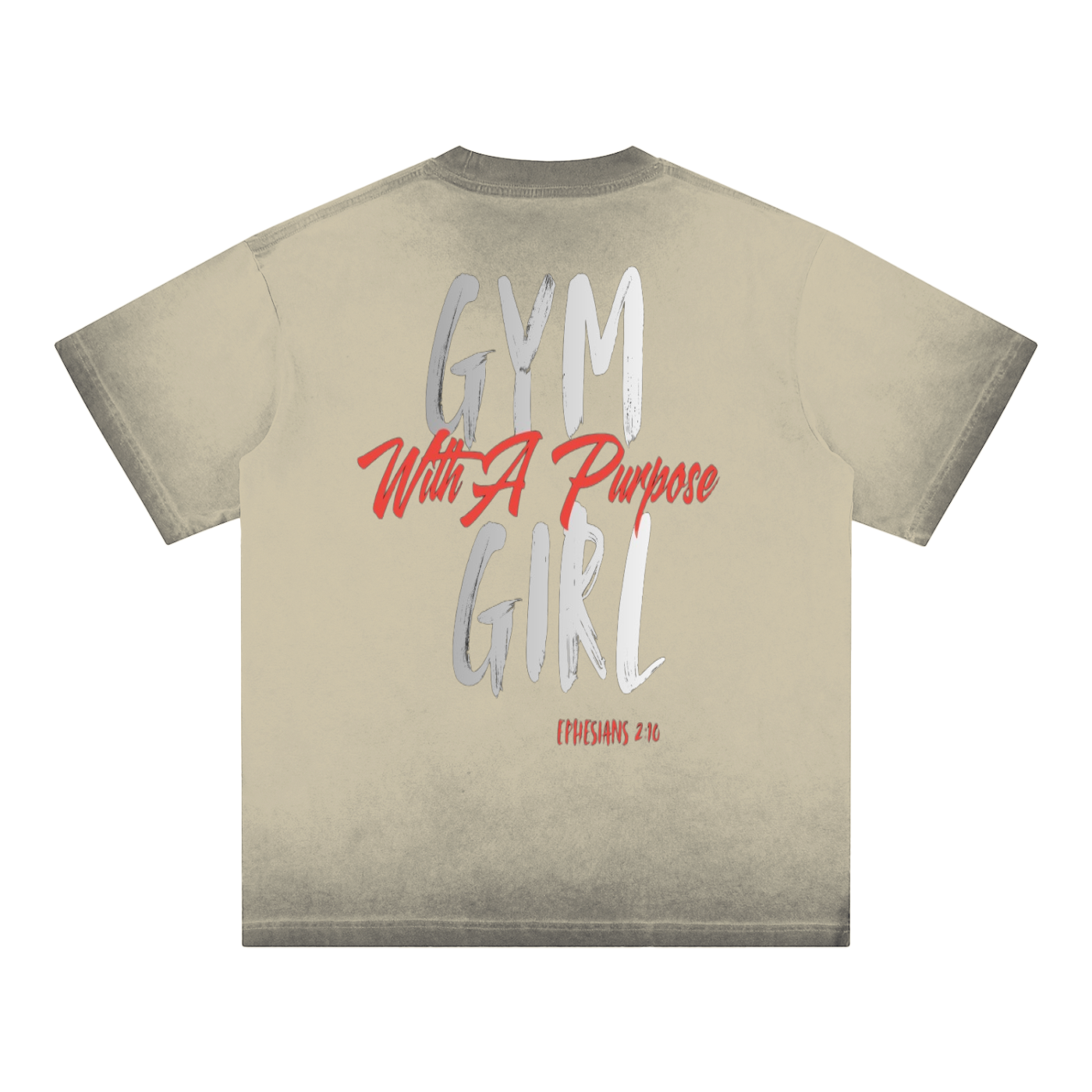 Reverse Dyed Loose Cotton T-Shirt