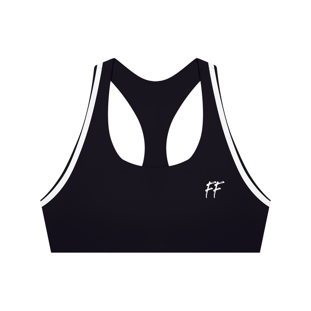 Double Take Halter Yoga Sports Bra