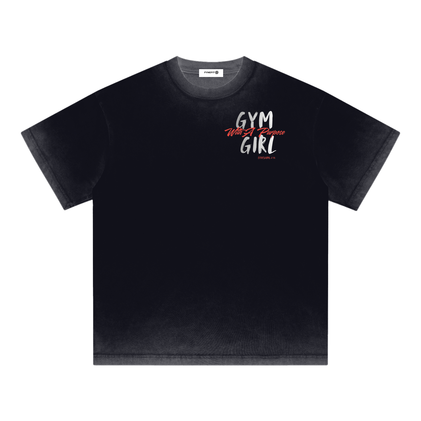 Reverse Dyed Loose Cotton T-Shirt