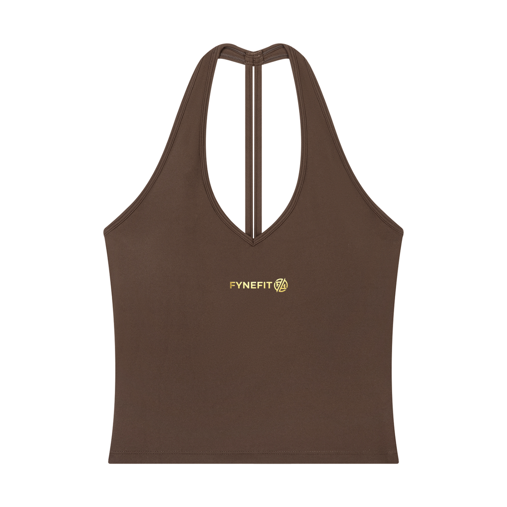 Women’s Halter V-Neck Yoga Tank Top