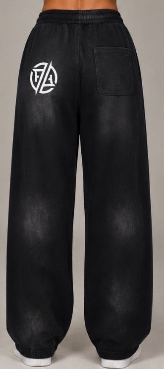 Sunfade Loose Fit Cotton Sweatpants