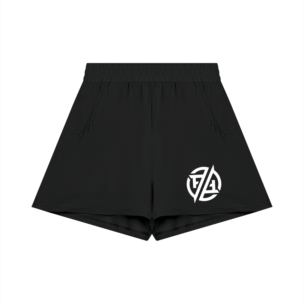 Women's Ruched Yoga Shorts - FyneFIT