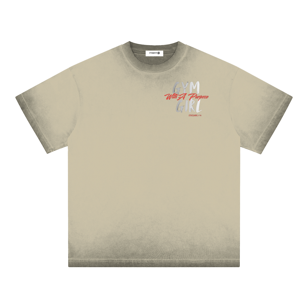 Reverse Dyed Loose Cotton T-Shirt