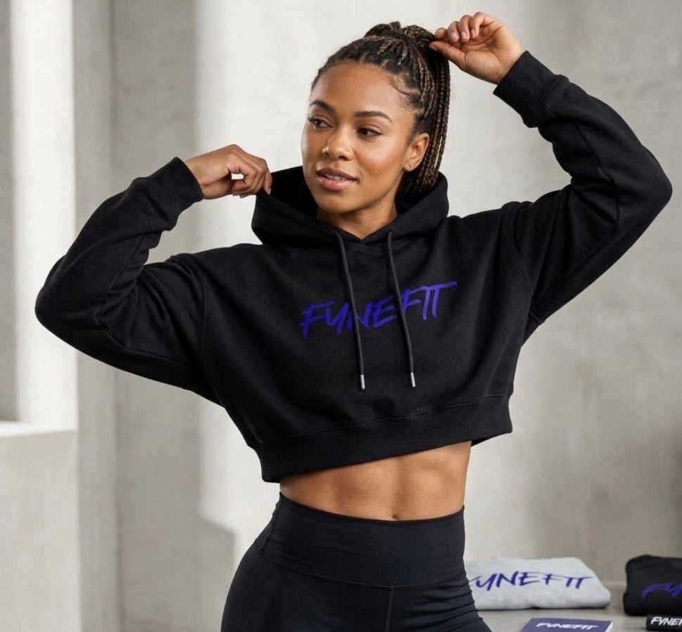 Essential Cropped Hoodie