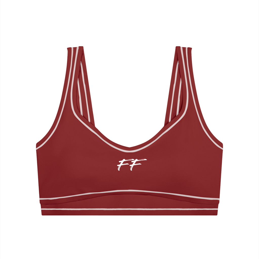 Women’s Topstitching Yoga Sports Bra