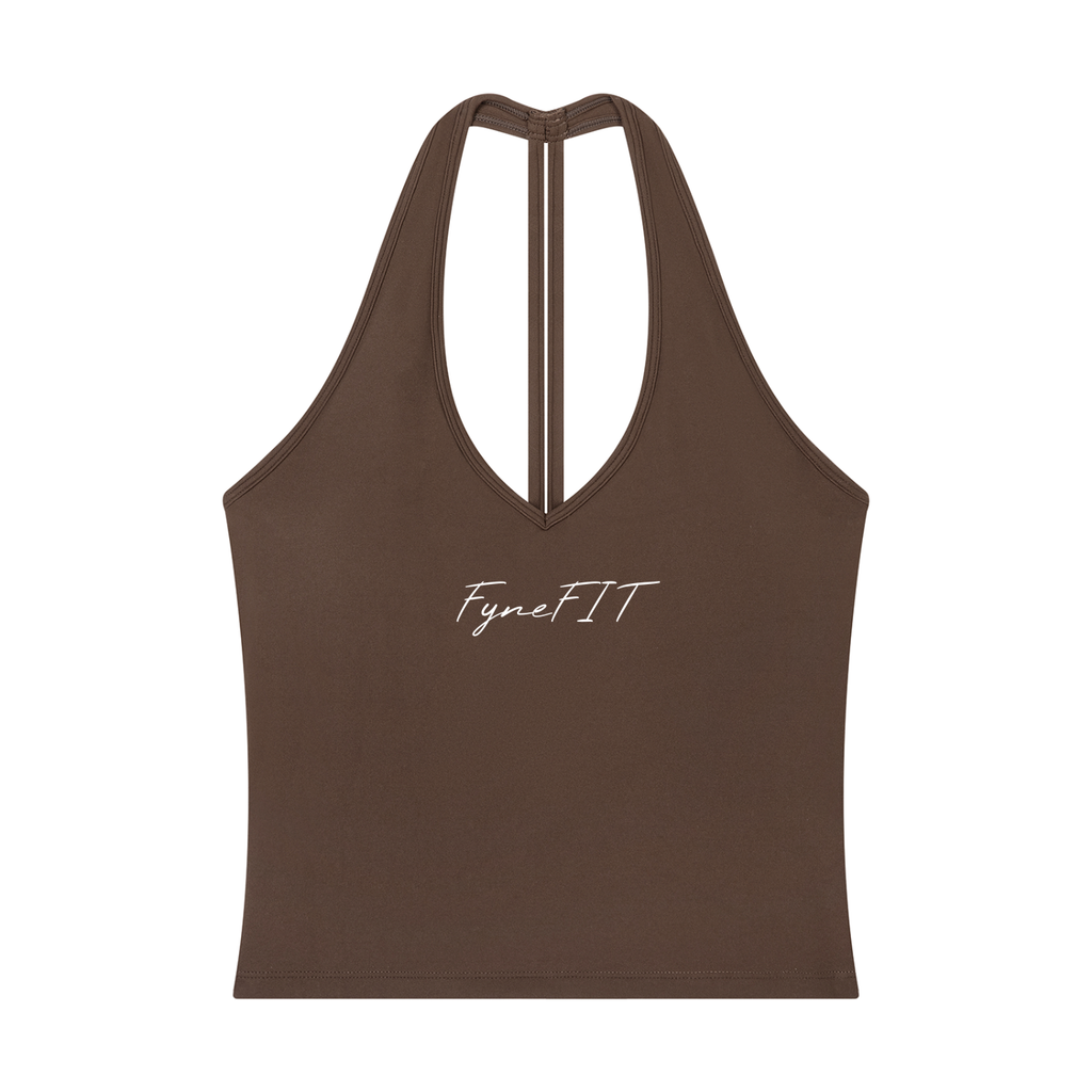 Women’s Halter V-Neck Yoga Tank Top