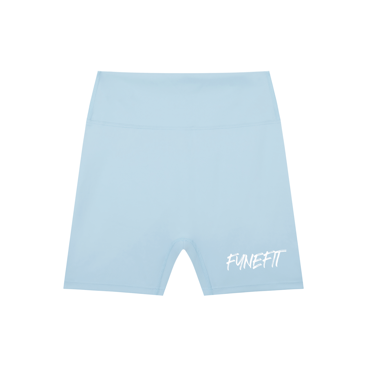 High-Waisted Blend Biker Shorts
