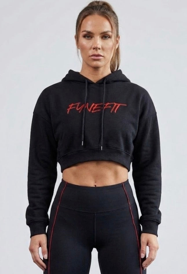 Essential Cropped Hoodie