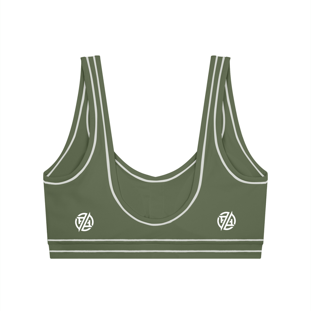 Women’s Topstitching Yoga Sports Bra