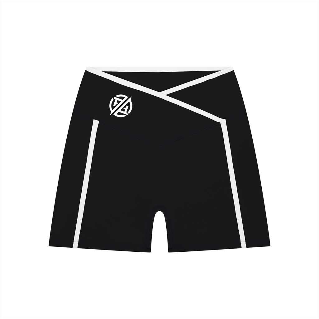 Women’s High Rise Color Block Yoga Shorts