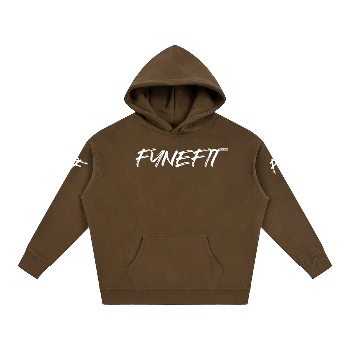 Oversize FyneFIT Built For Her Fleeced Hoodie in soft fabric, featuring a relaxed fit and cozy design for comfortable casual wear.