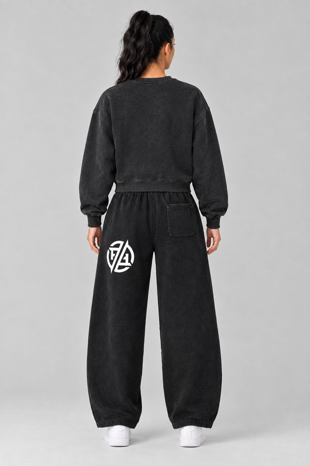 Black set back