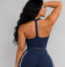 Women’s Halter V-Neck Yoga Tank Top