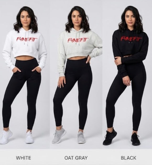 Essential Cropped Hoodie