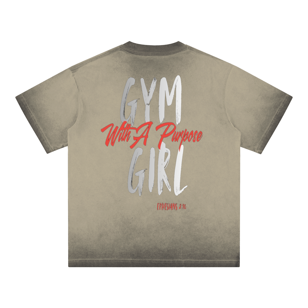 Reverse Dyed Loose Cotton T-Shirt