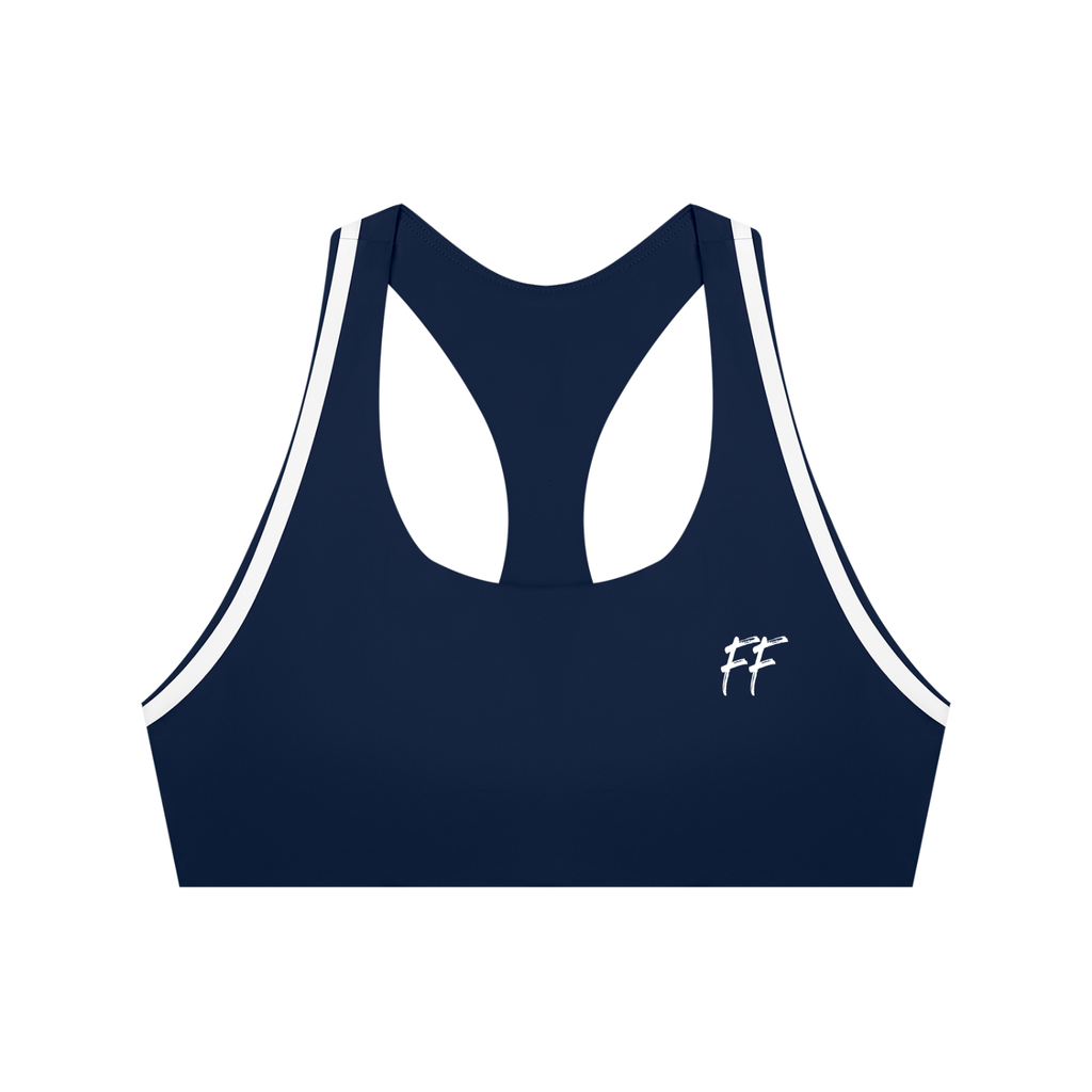 Double Take Halter Yoga Sports Bra