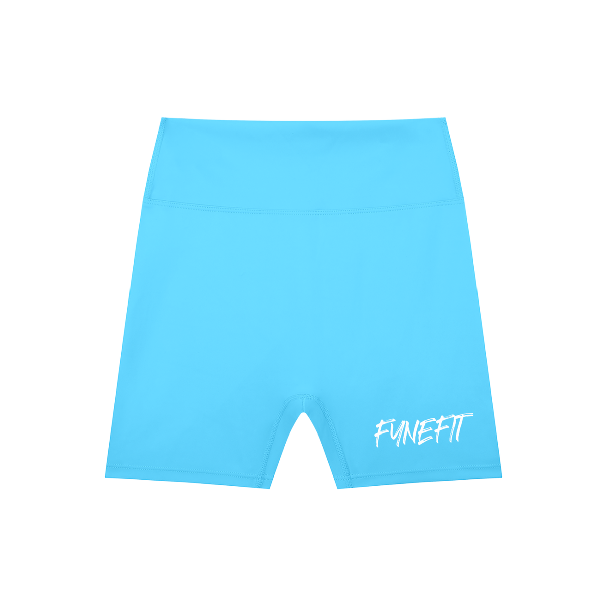 High-Waisted Blend Biker Shorts