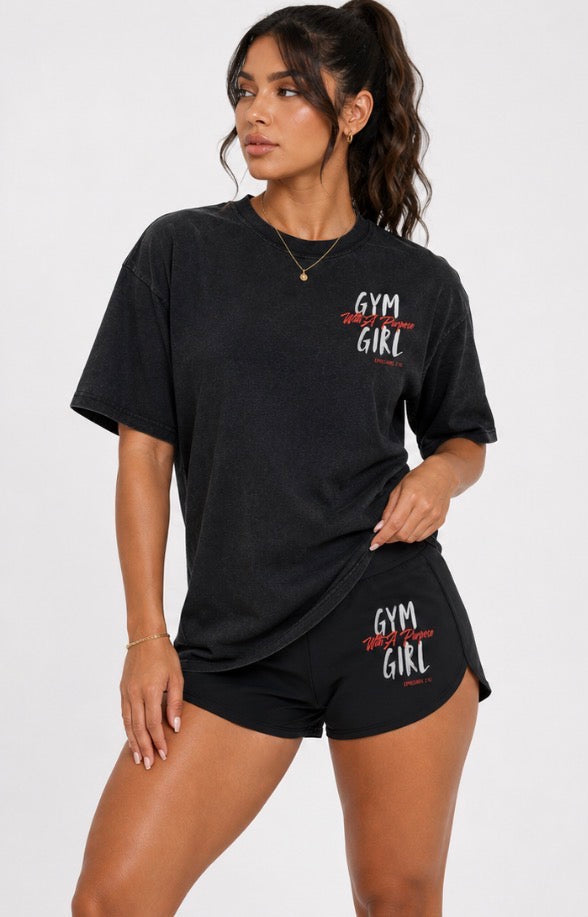 Gym Girl High Rise Yoga Shorts