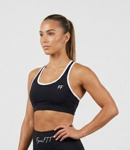 Double Take Halter Yoga Sports Bra