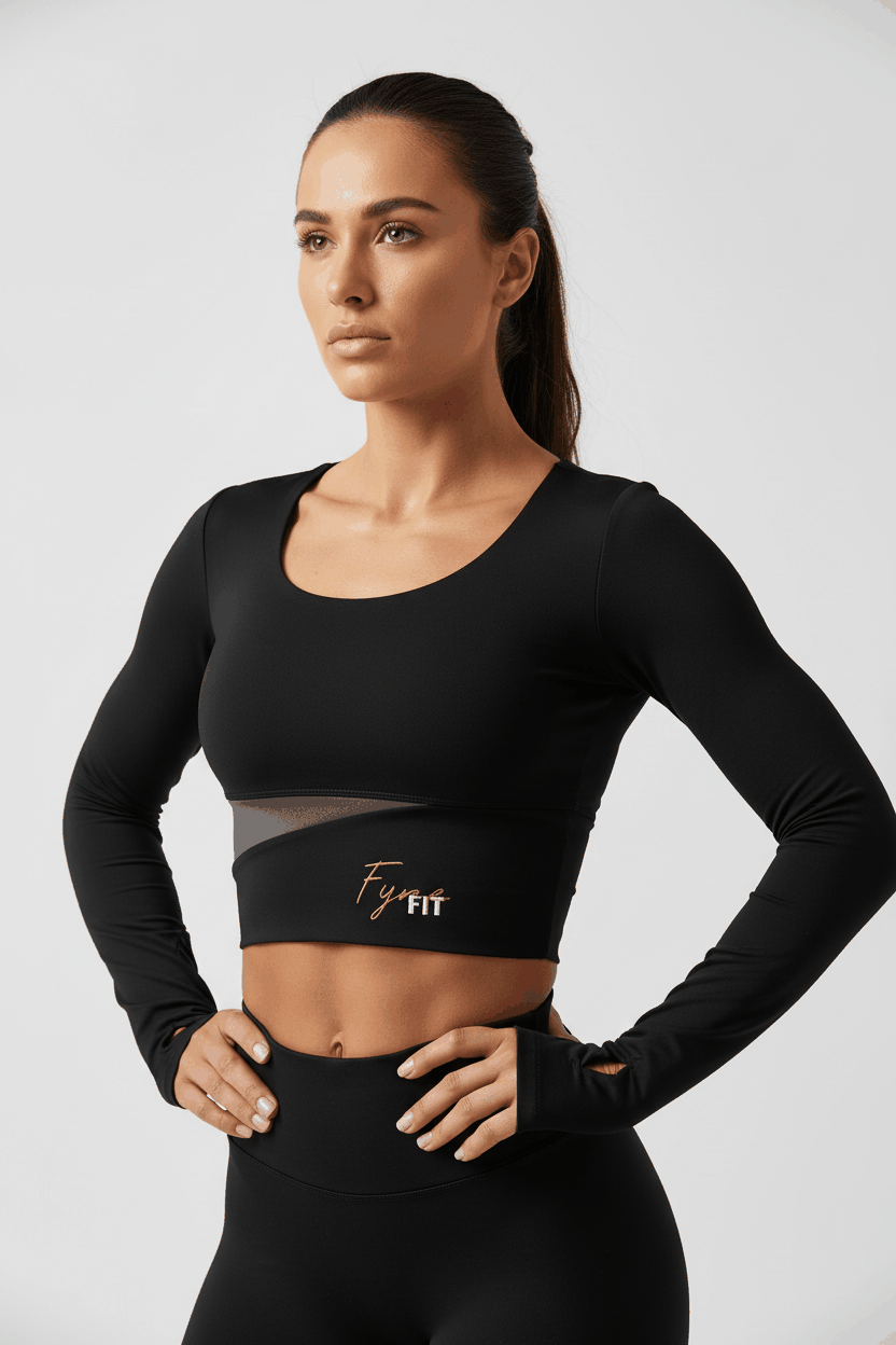 FyneLine Long Sleeve with Model