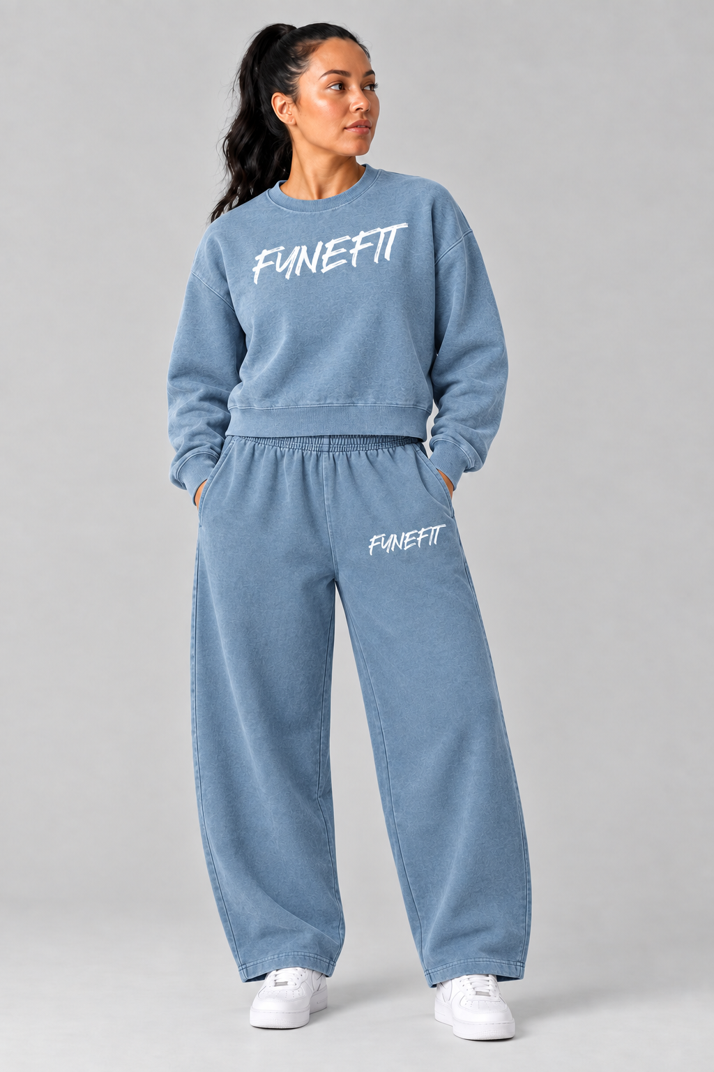 Light blue set front