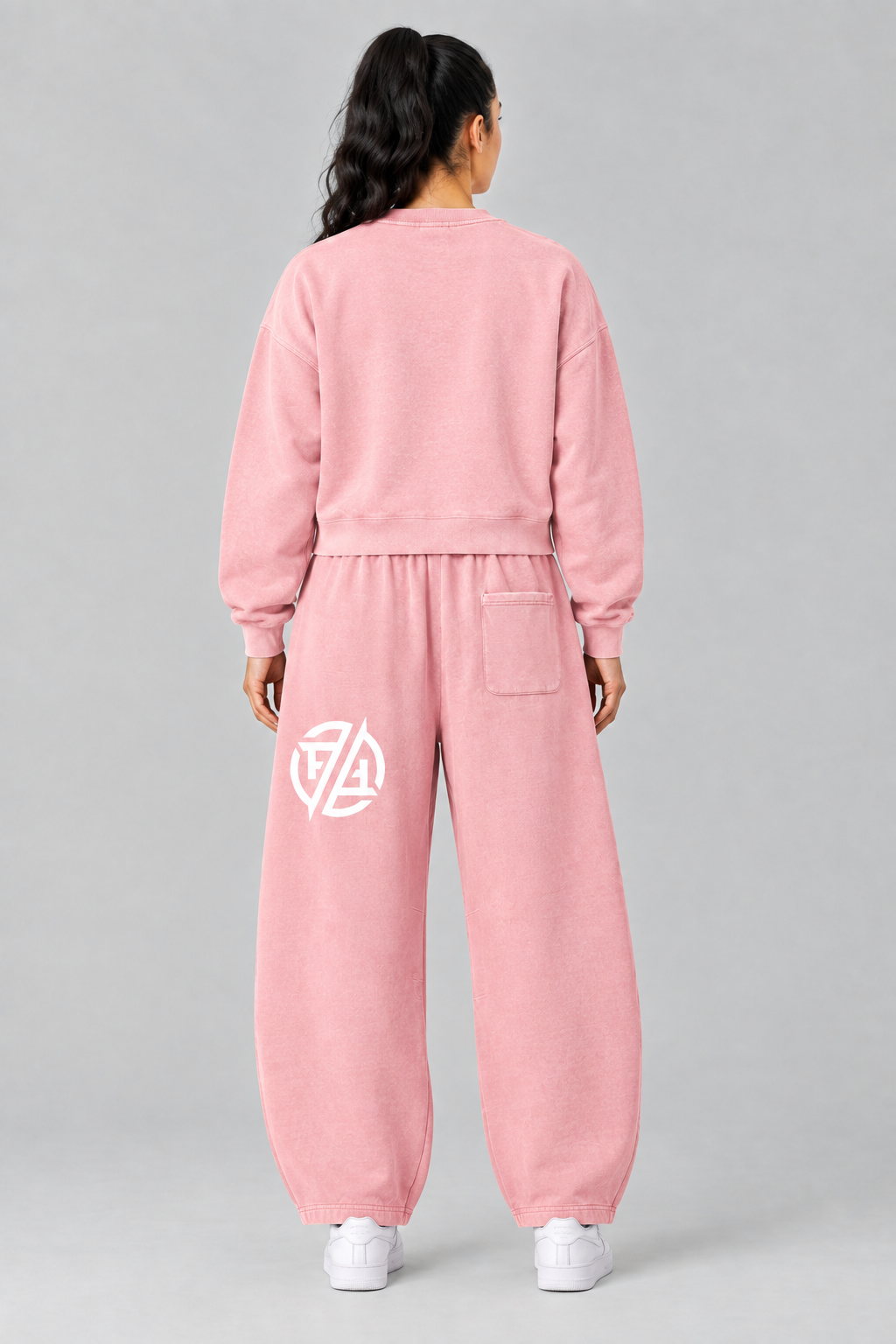 Pink set back